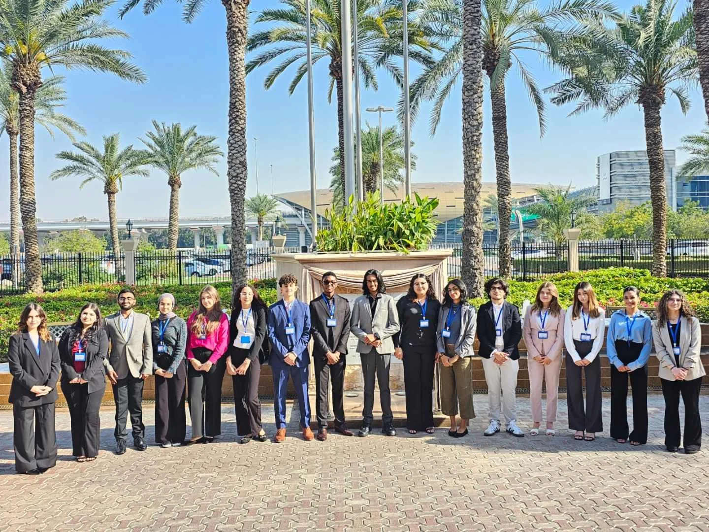 NIS secondary students win American University Dubai – MUN conference